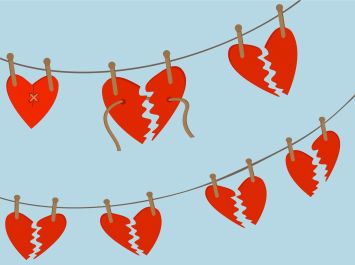 broken hearts